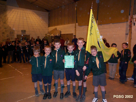 District Flag Competition 2002